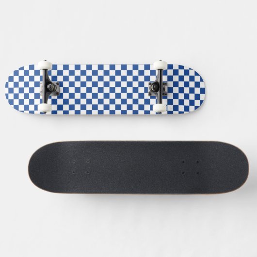 Checkered Print Skateboard スケートボード (横)