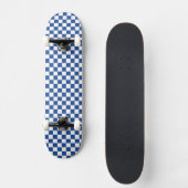 Checkered Print Skateboard スケートボード (正面)