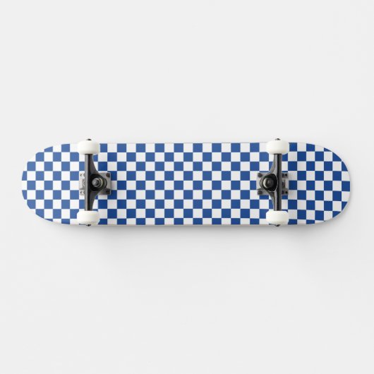 Checkered Print Skateboard スケートボード (横)