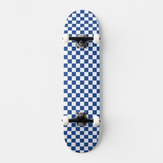 Checkered Print Skateboard スケートボード (正面)