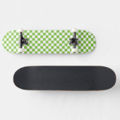 Checkered Print Skateboard スケートボード (横)