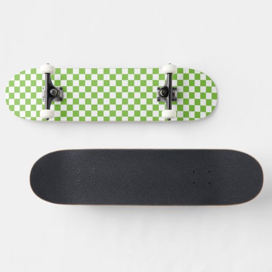 Checkered Print Skateboard スケートボード (横)