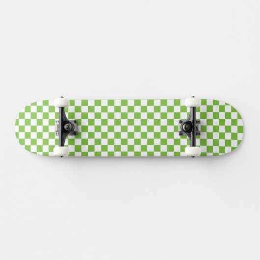 Checkered Print Skateboard スケートボード (横)