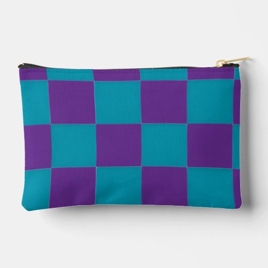 Checkered Small アクセサリーポーチ (裏面)