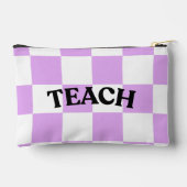 Checkered Teach Pouch アクセサリーポーチ (裏面)