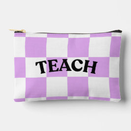 Checkered Teach Pouch アクセサリーポーチ