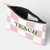 Checkered Teach Pouch アクセサリーポーチ (見開き)
