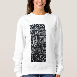 CheckerGirl Crewneck スウェットシャツ