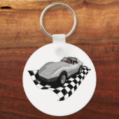Checkervette キーホルダー (正面)