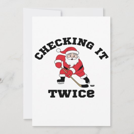Checking it Twice Santa  セーブザデート (正面)