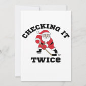 Checking it Twice Santa  セーブザデート (裏面)