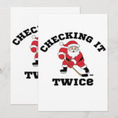 Checking it Twice Santa  セーブザデート (正面/裏面)