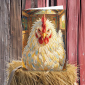 Checking on You | Funny Chicken カード