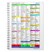 Checklist notepad ノートブック (正面)