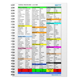 Checklist notepad ノートブック