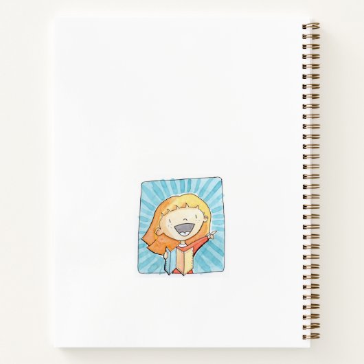 Checklist studio de vrolijke tekening ノートブック (裏面)