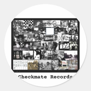 Checkmateステッカー ラウンドシール