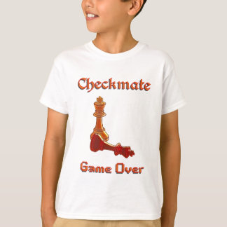 Checkmate Game Over Tシャツ