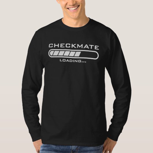 Checkmate Loading  Kids Mens Womens Gambit Funny C Tシャツ (正面)