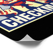 Checkmate Trump 2024おもしろいキャンペ大統領のーン ポスター (角)