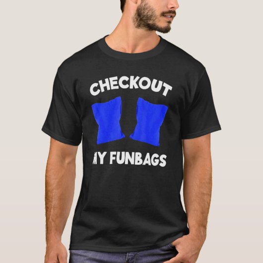 Checkout My Fun bags Cornhole Team Bean Bag  Cornh Tシャツ (正面)