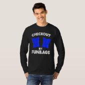 Checkout My Fun bags Cornhole Team Bean Bag  Cornh Tシャツ (正面フル)