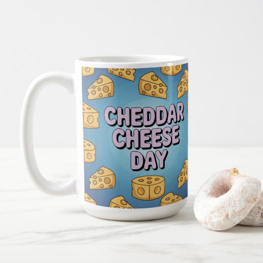 Cheddar Cheese Day Classic Mug コーヒーマグカップ (ドーナツ)