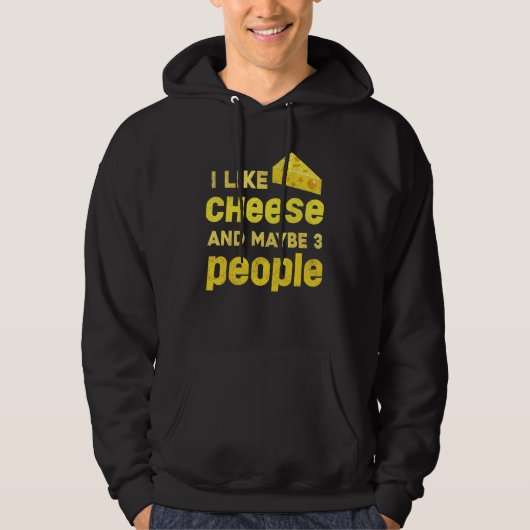 Cheddar Cheese   Foodie Snack Gouda   Cheese パーカ (正面)