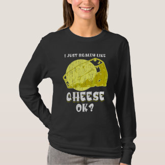 Cheddar Snack Foodie Cheese   Cheese Tシャツ