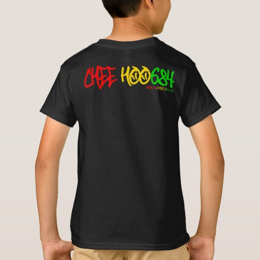 CHEE HOO Tシャツ (裏面)