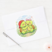 Cheek Kiss ラウンドシール (封筒)