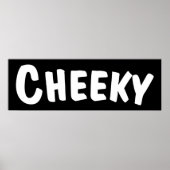 Cheeky ポスター (正面)