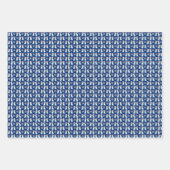 Cheeky Holiday Animal Paper Flat Sheet Set of 3 ラッピングペーパーシート (正面3)