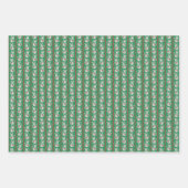 Cheeky Holiday Animal Paper Flat Sheet Set of 3 ラッピングペーパーシート (正面)