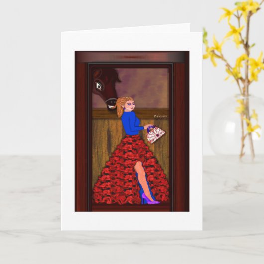 Cheeky i LeeMarie's creative Design カード (黄色い花)