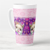 Cheeky Llama カフェラテマグ (左アングル)