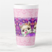 Cheeky Llama カフェラテマグ (正面)