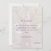 🎓Cheeky Otter Graduation Announcement 招待状 (裏面)