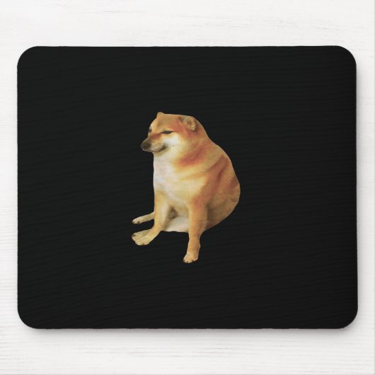 Cheems Meme Mouse Pad マウスパッド (正面)