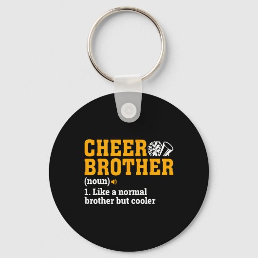Cheer Brother 定義 名詞 チアリーダー ギフト チ キーホルダー (正面)