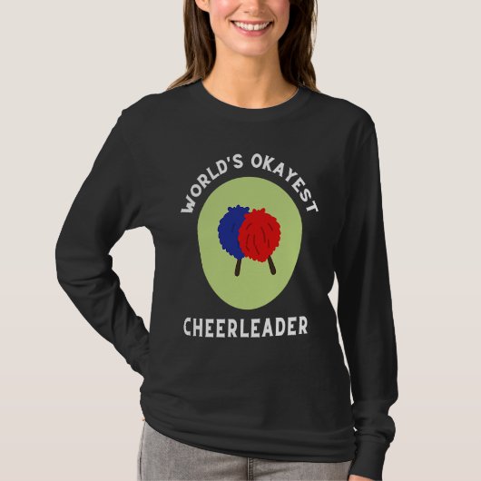 Cheer Cheerleading Team And Cheerleader Tシャツ (正面)