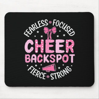 Cheer Ckspot 恐れ知らず フォーカス 狂気 チアリーディング マウスパッド