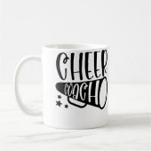 Cheer Coach Cheerleading Coach コーヒーマグカップ (左)