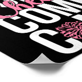 Cheer Comp Day Cheerleading Competition Day Cheerl ポスター (角)