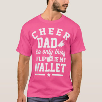 Cheer Dad Cheerleader Dad Cheerleading Competition Tシャツ