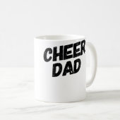 Cheer Dad Cheerleading コーヒーマグカップ (正面右)