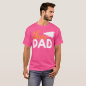 Cheer Dad Cheerleading Cheerleader Dad Cheer Compe Tシャツ (正面フル)