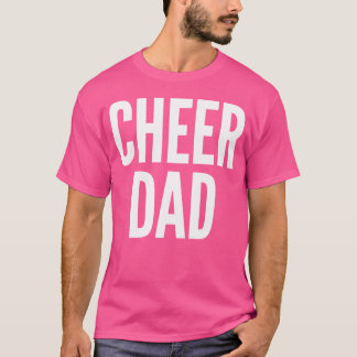Cheer Dad Cheerleading Matching Parents Tシャツ