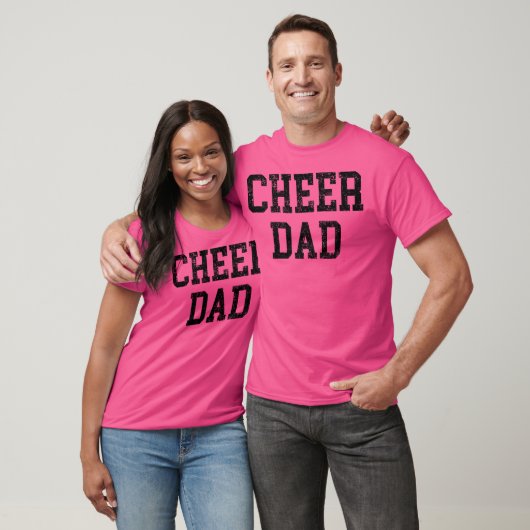 Cheer Dad Cheerleading Matching Parents Tシャツ (ユニセックス)