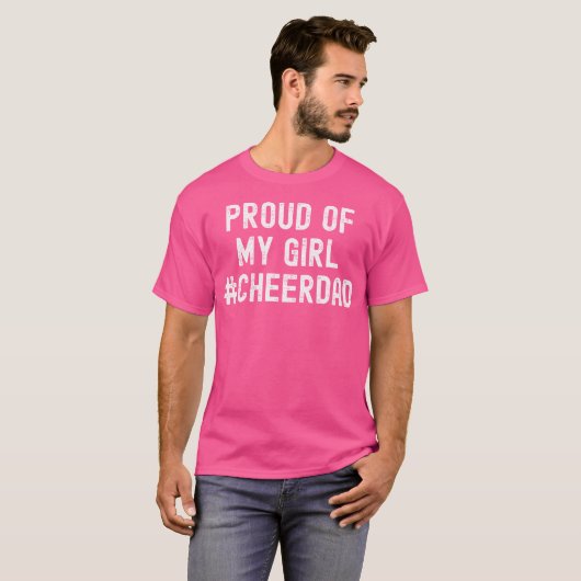 Cheer Dad Cheerleading Tシャツ (正面フル)